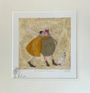 The Unexpected Smackeroo, Gallery Remarque Edition by Sam Toft - Mounted - Limited Edition Print