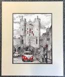 The View from the Bar, Micklegate Bar, York by Mark Braithwaite