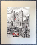 The View from the Bar, Micklegate Bar, York by Mark Braithwaite