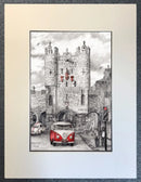 The View from the Bar, Micklegate Bar, York by Mark Braithwaite