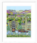 The West Riding Print of Yorkshire by Linda Mellin