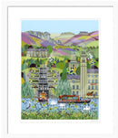The West Riding Print of Yorkshire by Linda Mellin