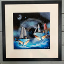 The Whale’s Tale by Gary Walton Limited Edition Print LAST ONE Framed in Black 351