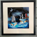 The Whale’s Tale by Gary Walton Limited Edition Print LAST ONE Framed in Black 351