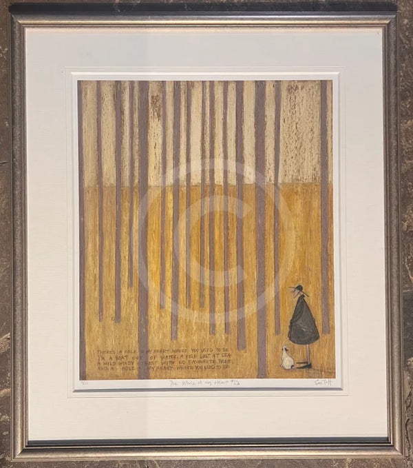 The Whole of My Heart by Sam Toft - Framed Limited Edition SECONDARY MARKET *