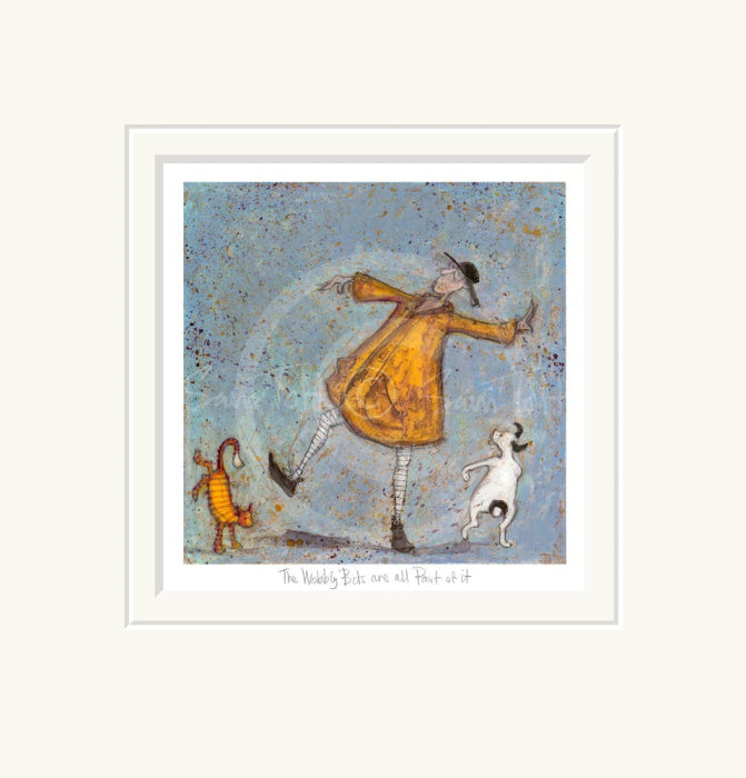 The Wobbly Bits Are All Part Of It LIMITED EDITION by Sam Toft