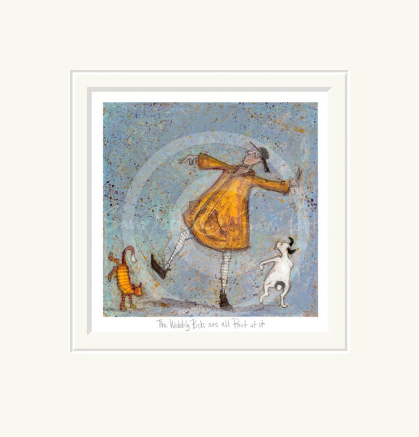The Wobbly Bits Are All Part Of It LIMITED EDITION by Sam Toft