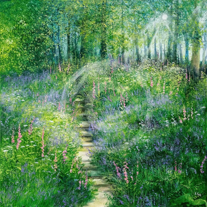 The Woodland Garden LIMTED EDITION by Heather Howe