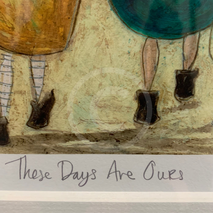 These Days Are Ours By Sam Toft - Framed Limited Edition Secondary Market (Gj)