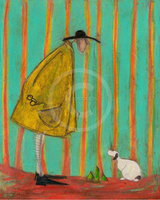 Three Green Sheets LIMITED EDITION by Sam Toft