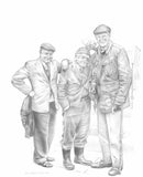 Three Wise Men (Last of the Summer Wine) print by Jonathan Roberts