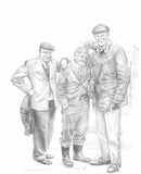 Three Wise Men (Last of the Summer Wine) print by Jonathan Roberts