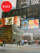 New York Original Painting By J Bowen