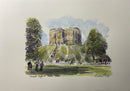 Towards Clifford’s Tower, York, Richard Briggs ORIGINAL WATERCOLOUR