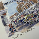 Towards The Shambles, York, Richard Briggs ORIGINAL WATERCOLOUR