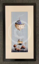 Treetops by Gary Walton Limited Edition Print Framed in Black 351 Posters Prints & Visual Artwork