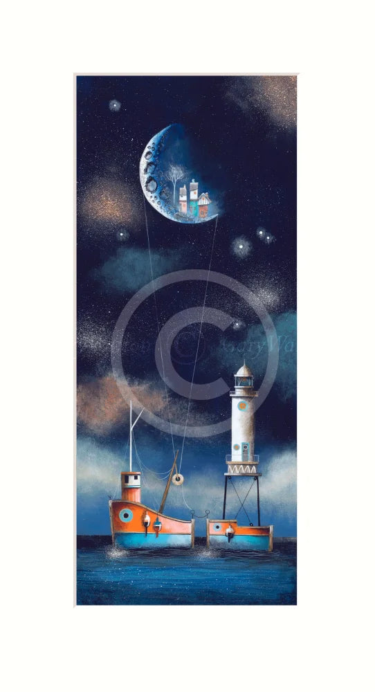 Tug with Gravity by Gary Walton Limited Edition Print