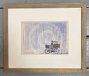 Two of Us... On Our Way Home LIMITED EDITION by Sam Toft Framed in 225 Honey