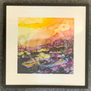 Under the Copper Sun - ORIGINAL by Minu Achrekar Framed