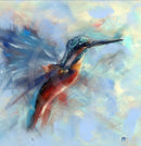 Untamed Rhythms: Ascending Kingfisher, Limited Edition by Rosie Smith - Limited Edition Print