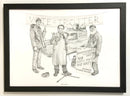 Vote For Me (Only Fools And Horses) Print  By Jonathan Roberts Black Framed A3