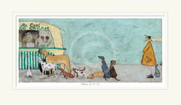 Waiting For Mr Cool LIMITED EDITION by Sam Toft