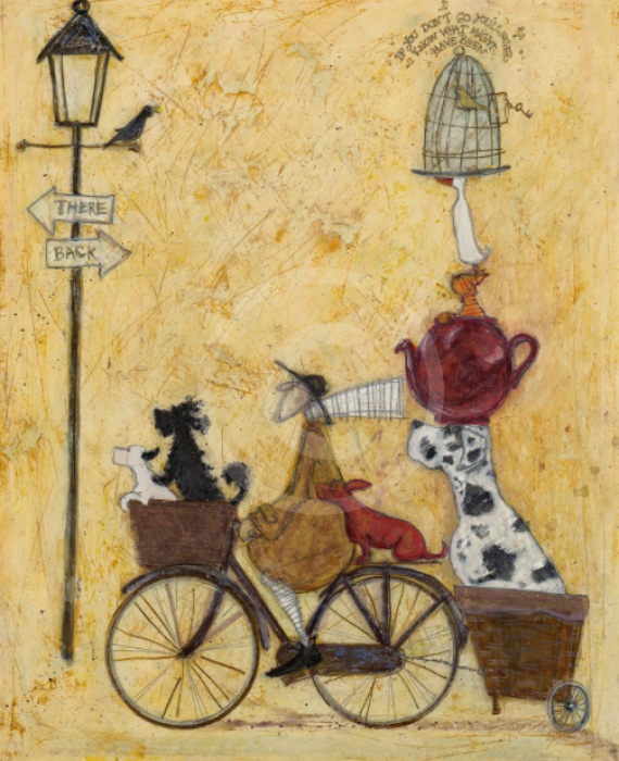We’re Not Lost, We’re On Our Way LIMITED EDITION by Sam Toft