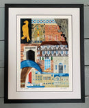 West Quarter, York - a Limited Edition Print of York by Ric Liptrot framed