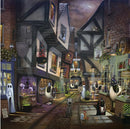 What a Shambles by Simon Clarke Unframed Canvas Board 55x55cm Posters Prints & Visual Artwork