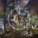 What a Shambles by Simon Clarke Unframed Canvas Board 55x55cm Posters Prints & Visual Artwork