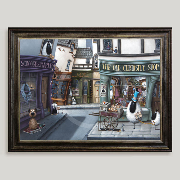 What The Dickens By Simon Clarke FRAMED