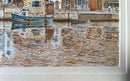 Whitby, Inner Harbour - Sam Burden ORIGINAL WATERCOLOUR detail