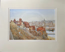 Whitby Seagulls - Sam Burden ORIGINAL WATERCOLOUR mounted