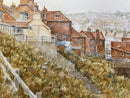Whitby Seagulls II - Sam Burden ORIGINAL WATERCOLOUR detail
