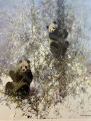 Winter in Wolong by David Shepherd, Panda Wildlife Limited Edition Print. LAST ONE