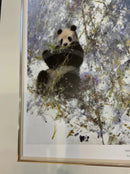 Winter in Wolong by David Shepherd, Panda Wildlife Limited Edition Print. LAST ONE