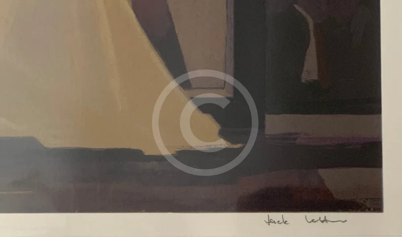 Winter Light and Lavender by Jack Vettriano (1951-2025) LIMITED EDITION SILKSCREEN