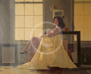 Winter Light and Lavender by Jack Vettriano (1951-2025) LIMITED EDITION SILKSCREEN