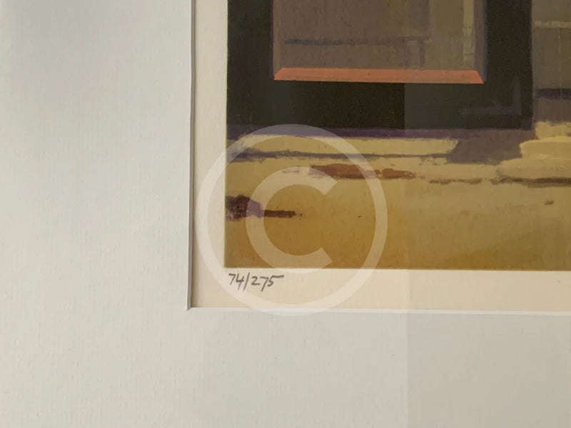 Winter Light and Lavender by Jack Vettriano (1951-2025) LIMITED EDITION SILKSCREEN