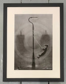 Wreny: Speed of Light by Shaun Tymon framed