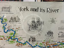 York And Its River Map