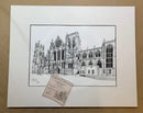 York Minster; a limited edition print from Kate Jackson - 40x50cm presentation 