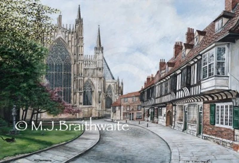 York Minster and St Williams College by Mark Braithwaite