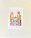 York Minster Print by Ilona Drew
