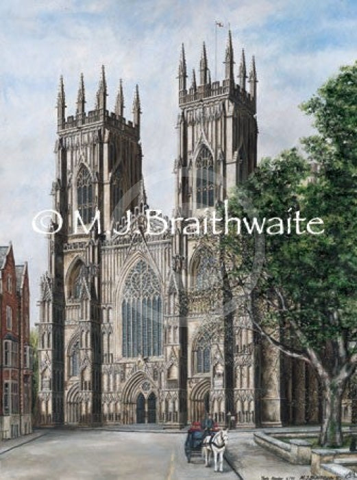 York Minster By Mark Braithwaite
