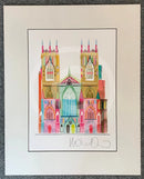Mounted York Minster giclée by Ilona Drew