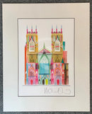 Mounted York Minster giclée by Ilona Drew