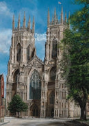 York Minster In Springtime By Mark Braithwaite