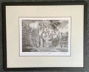 St William’s College by R. J Holroyd- Black & White Print Of York