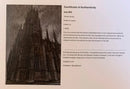 York Minster Study, Pastel ORIGINAL by Joe Gill Certificate